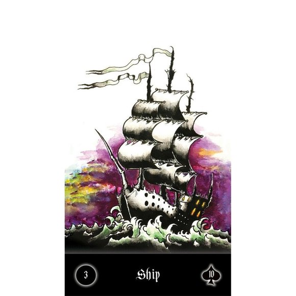 Malefique Lenormand Borderless 36 Cards - Picture 4 of 12